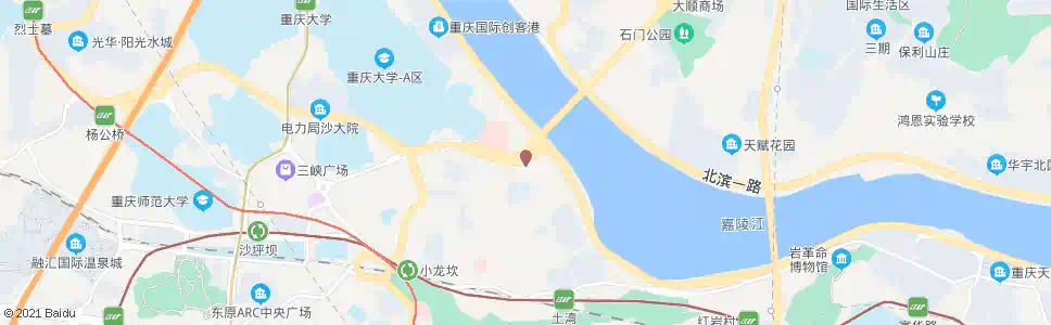 重庆金沙港湾_公交站地图_重庆公交_妙搜公交查询2025