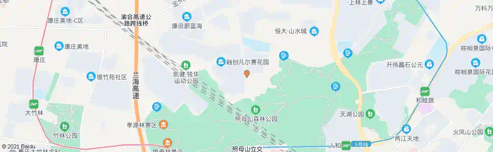 重庆星光大道_公交站地图_重庆公交_妙搜公交查询2025