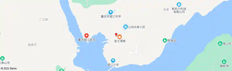 重庆望江小区_公交站地图_重庆公交_妙搜公交查询2025
