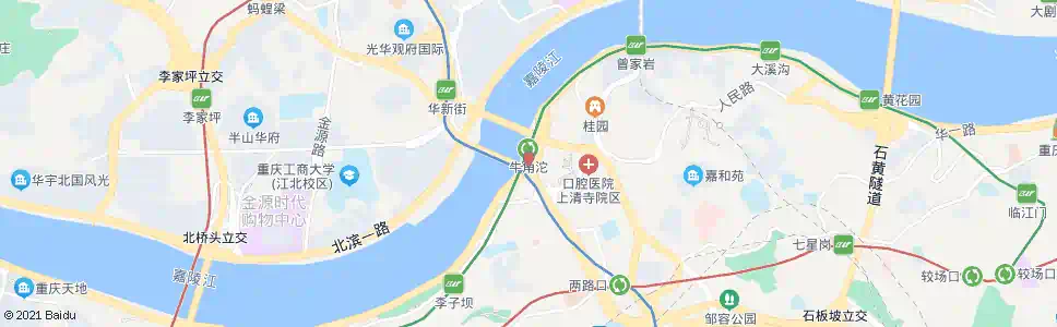 重庆牛角沱(车场)_公交站地图_重庆公交_妙搜公交查询2025