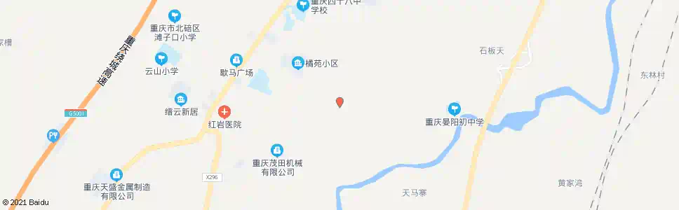 重庆白鹤林_公交站地图_重庆公交_妙搜公交查询2025