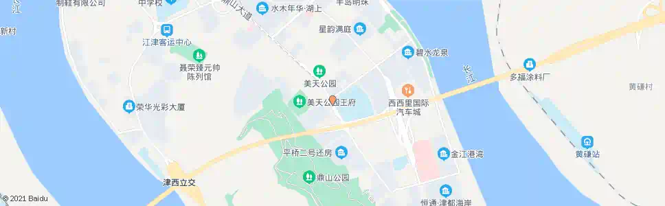 重庆美天公园王府_公交站地图_重庆公交_妙搜公交查询2025