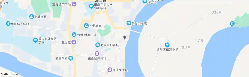 重庆杨柳街_公交站地图_重庆公交_妙搜公交查询2025