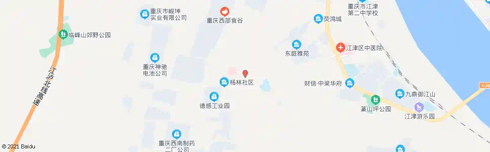 重庆杨林村_公交站地图_重庆公交_妙搜公交查询2025