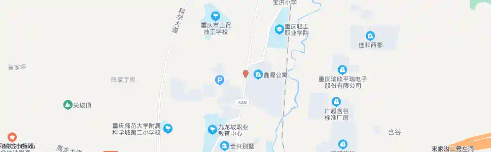 重庆聚鑫源_公交站地图_重庆公交_妙搜公交查询2025