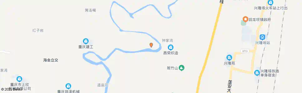 重庆香国桥头_公交站地图_重庆公交_妙搜公交查询2025
