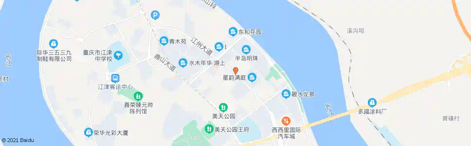 重庆阳光青城_公交站地图_重庆公交_妙搜公交查询2025