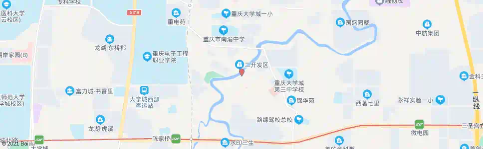 重庆陈青路口_公交站地图_重庆公交_妙搜公交查询2025