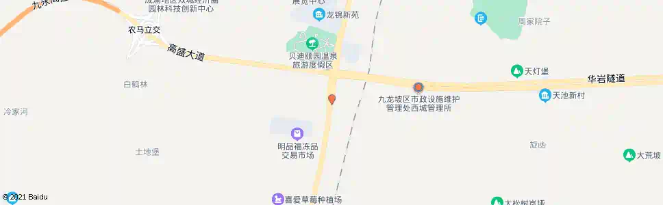 重庆唐家村1站_公交站地图_重庆公交_妙搜公交查询2025