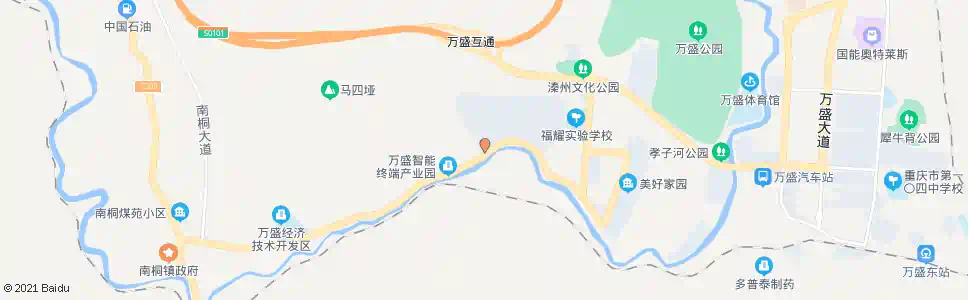 重庆工业园区东_公交站地图_重庆公交_妙搜公交查询2025
