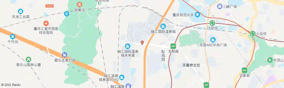 重庆红槽房_公交站地图_重庆公交_妙搜公交查询2025