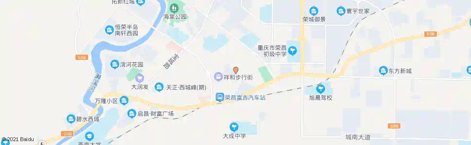 重庆世纪华联_公交站地图_重庆公交_妙搜公交查询2025