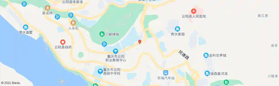 重庆外国语学校东站_公交站地图_重庆公交_妙搜公交查询2025
