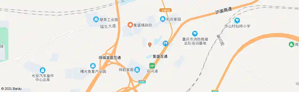 重庆盛安路_公交站地图_重庆公交_妙搜公交查询2025