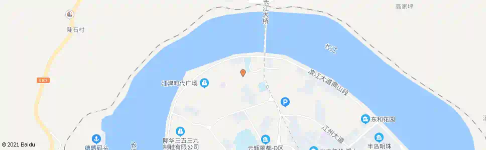 重庆四牌坊_公交站地图_重庆公交_妙搜公交查询2025