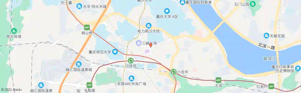 重庆沙美丽都_公交站地图_重庆公交_妙搜公交查询2025