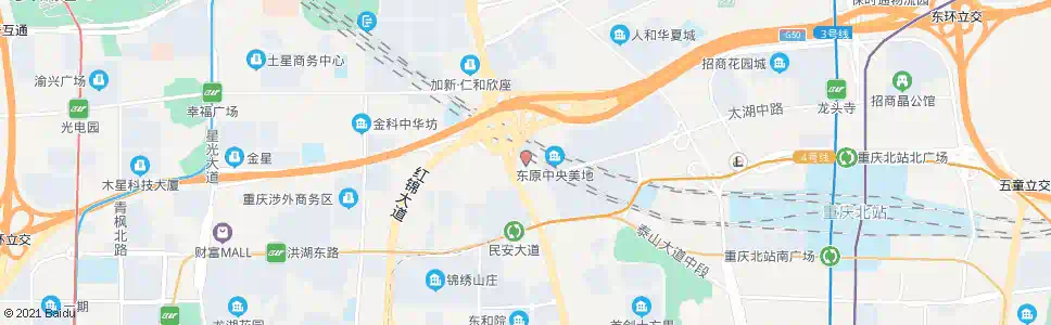 重庆市艺校_公交站地图_重庆公交_妙搜公交查询2025