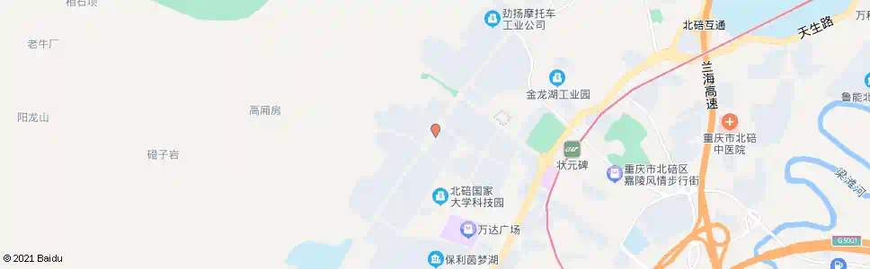 重庆卢作孚路口_公交站地图_重庆公交_妙搜公交查询2025