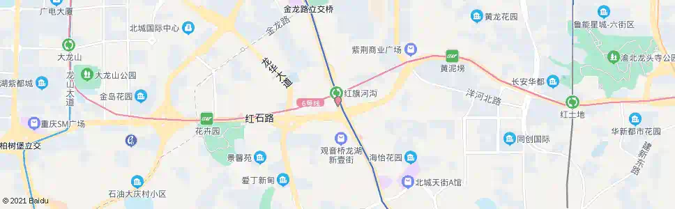 重庆金桂路东3站_公交站地图_重庆公交_妙搜公交查询2025