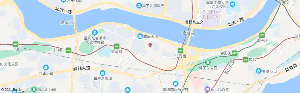 重庆重庆国际商务区_公交站地图_重庆公交_妙搜公交查询2025