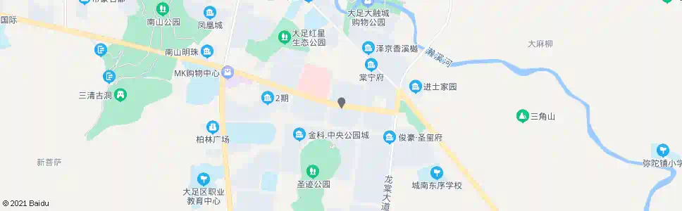 重庆蓝桥圣菲_公交站地图_重庆公交_妙搜公交查询2025