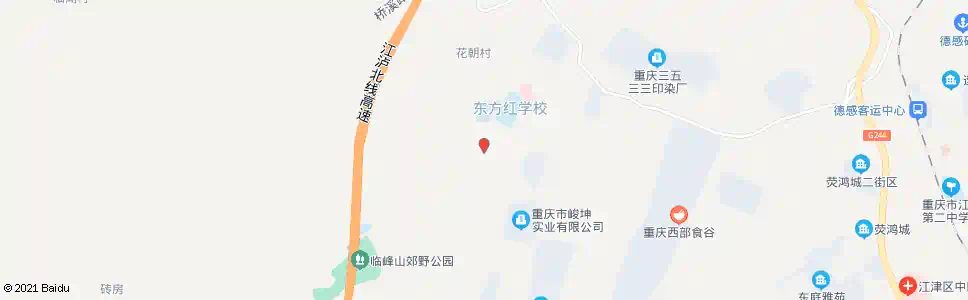 重庆东方红_公交站地图_重庆公交_妙搜公交查询2025