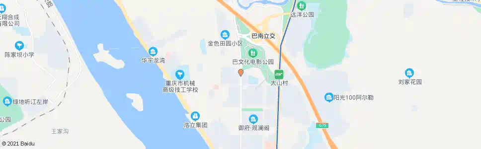 重庆巴文化电影公园_公交站地图_重庆公交_妙搜公交查询2025