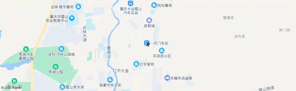 重庆一天门_公交站地图_重庆公交_妙搜公交查询2025