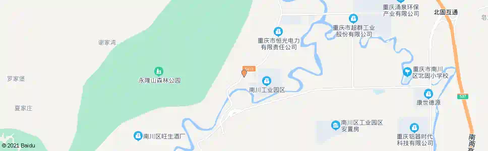 重庆南川区白塔水泥_公交站地图_重庆公交_妙搜公交查询2025