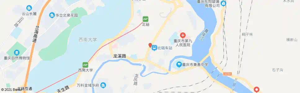 重庆北碚公交车站_公交站地图_重庆公交_妙搜公交查询2025