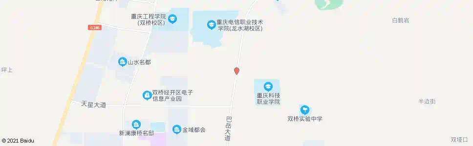 重庆天星大桥_公交站地图_重庆公交_妙搜公交查询2025