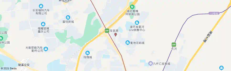重庆食品城_公交站地图_重庆公交_妙搜公交查询2025