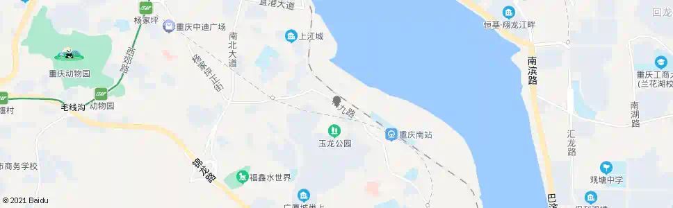 重庆官家林_公交站地图_重庆公交_妙搜公交查询2025