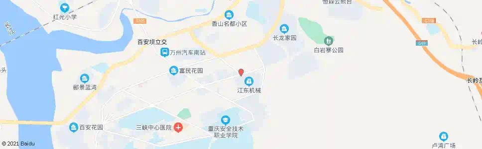 重庆安居路_公交站地图_重庆公交_妙搜公交查询2025