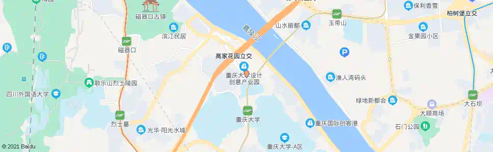 重庆思源村_公交站地图_重庆公交_妙搜公交查询2025