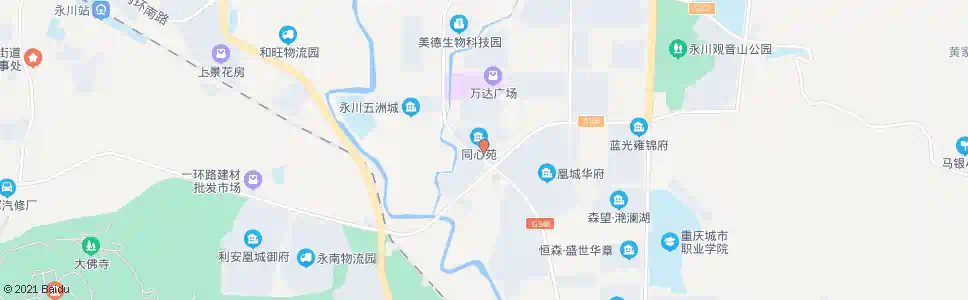重庆电子一小区_公交站地图_重庆公交_妙搜公交查询2025