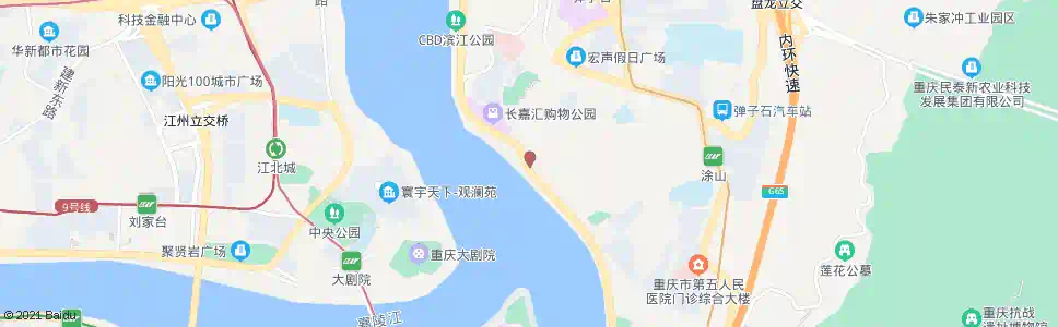 重庆规划展览馆_公交站地图_重庆公交_妙搜公交查询2025