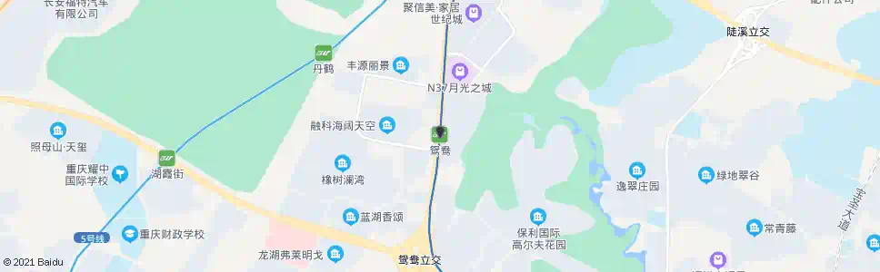 重庆鸳鸯_公交站地图_重庆公交_妙搜公交查询2025