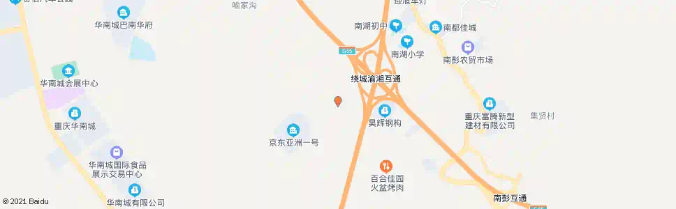 重庆物流基地_公交站地图_重庆公交_妙搜公交查询2025