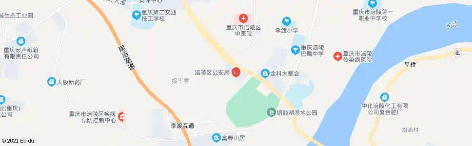 重庆涪陵公安局_公交站地图_重庆公交_妙搜公交查询2025