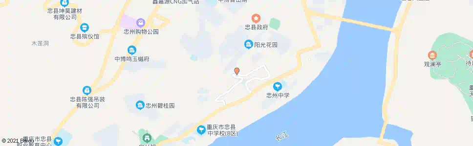 重庆忠县建委_公交站地图_重庆公交_妙搜公交查询2025