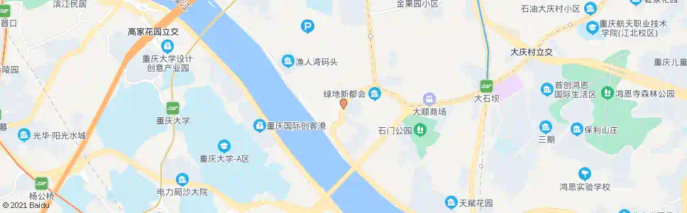 重庆石门社区_公交站地图_重庆公交_妙搜公交查询2025
