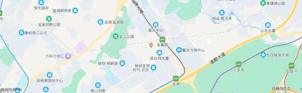 重庆栖霞路_公交站地图_重庆公交_妙搜公交查询2025