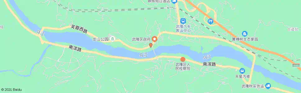 重庆武隆大厦_公交站地图_重庆公交_妙搜公交查询2025
