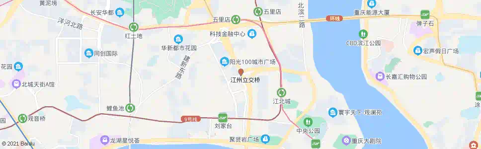重庆五江路_公交站地图_重庆公交_妙搜公交查询2025