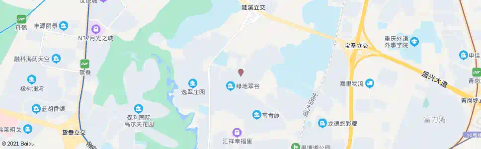 重庆湖影街_公交站地图_重庆公交_妙搜公交查询2025