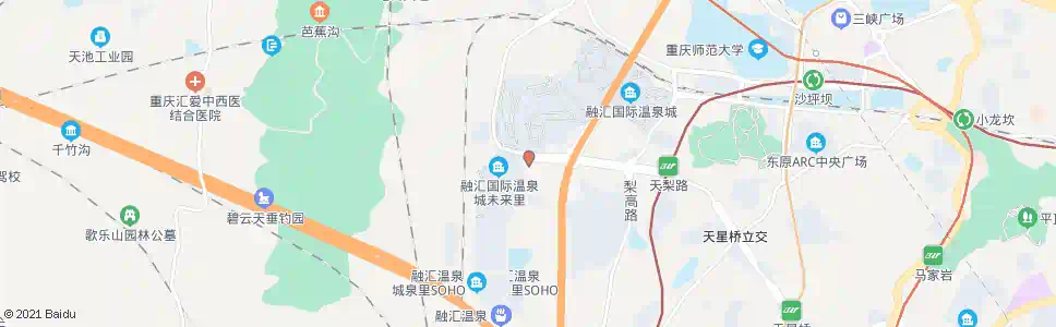 重庆梨树湾村委会_公交站地图_重庆公交_妙搜公交查询2025