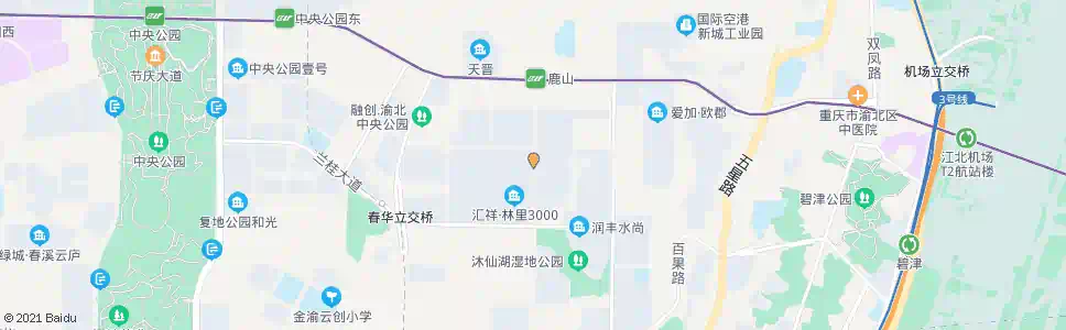 重庆兰馨大道_公交站地图_重庆公交_妙搜公交查询2025