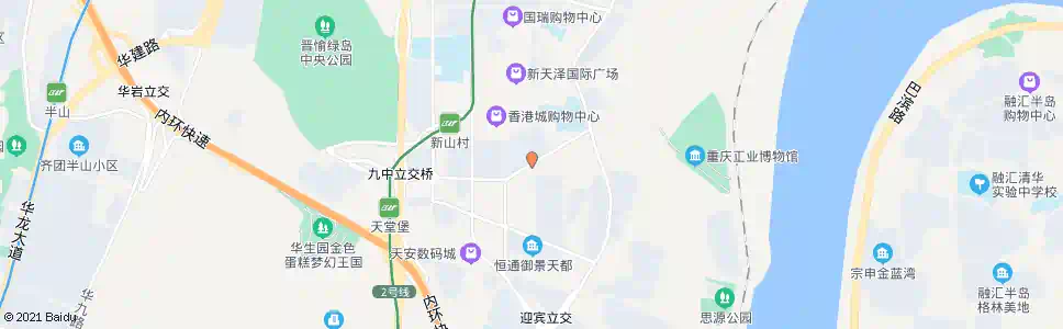 重庆锦霞街_公交站地图_重庆公交_妙搜公交查询2025