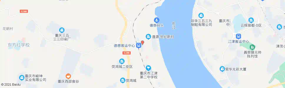重庆德感三支路_公交站地图_重庆公交_妙搜公交查询2025